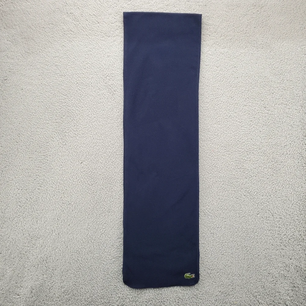 Lacoste Sport Fleece Scarf Blue